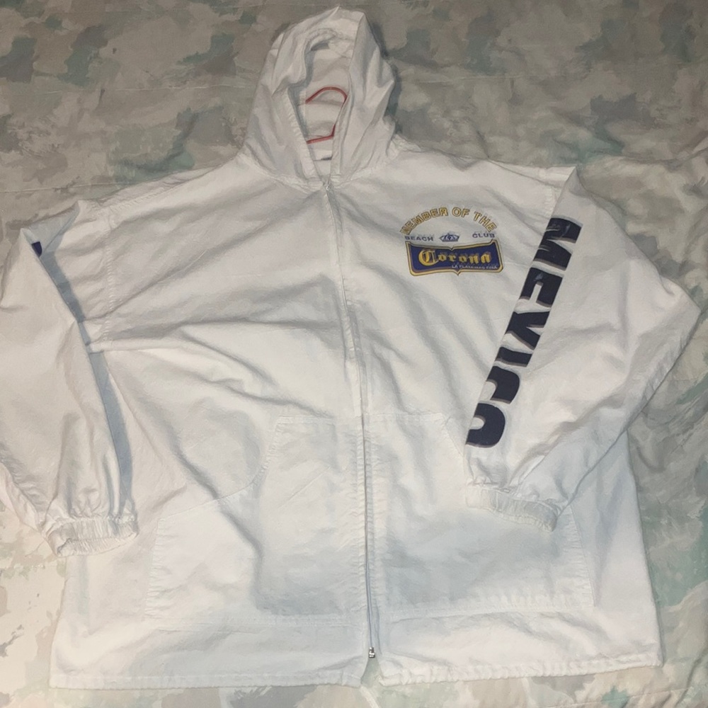 Corona cotton windbreaker/